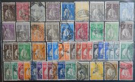 Portugal ex. Kat. 280-429 gest. 1920/26 Kat. 110 Euro