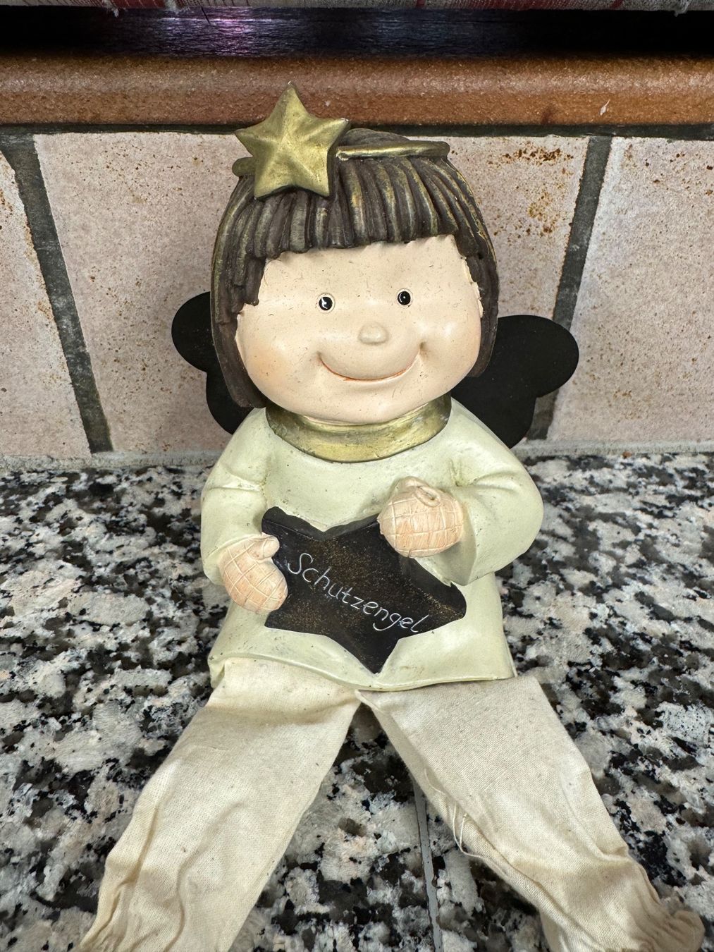 Statuette: Schöne Schutz-Engel-Figur – Usato da Winterthur venduto da sportdisco2 1