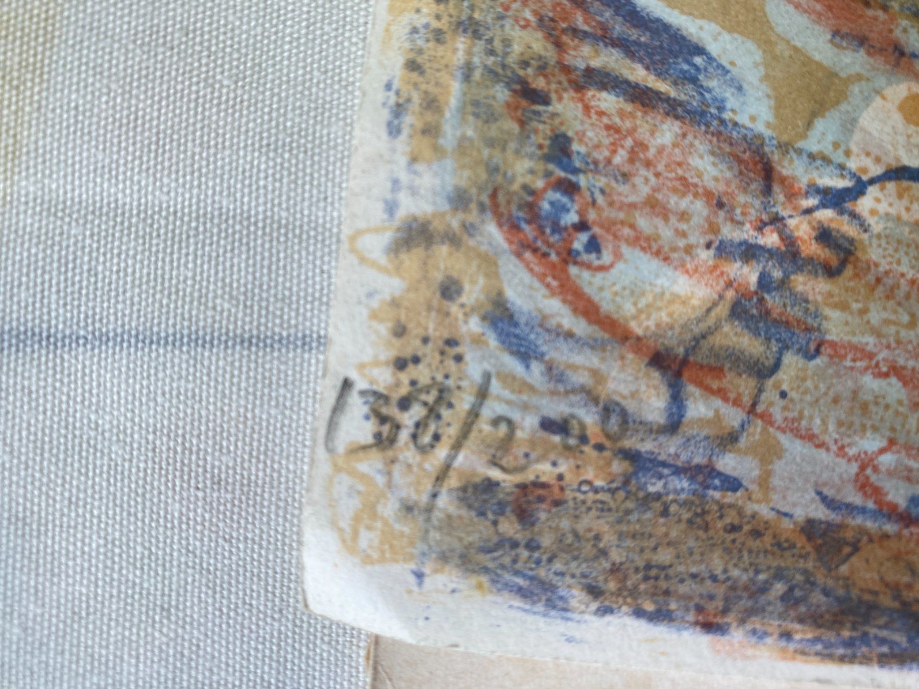Arts picturaux & lithographies: 2 Lithos - unleserlich signiert – D'occasion à Ostermundigen par 4manta 3