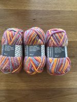 3x Crelando Filzwolle “Kathrin” 50 g – Farbverlauf – Neu