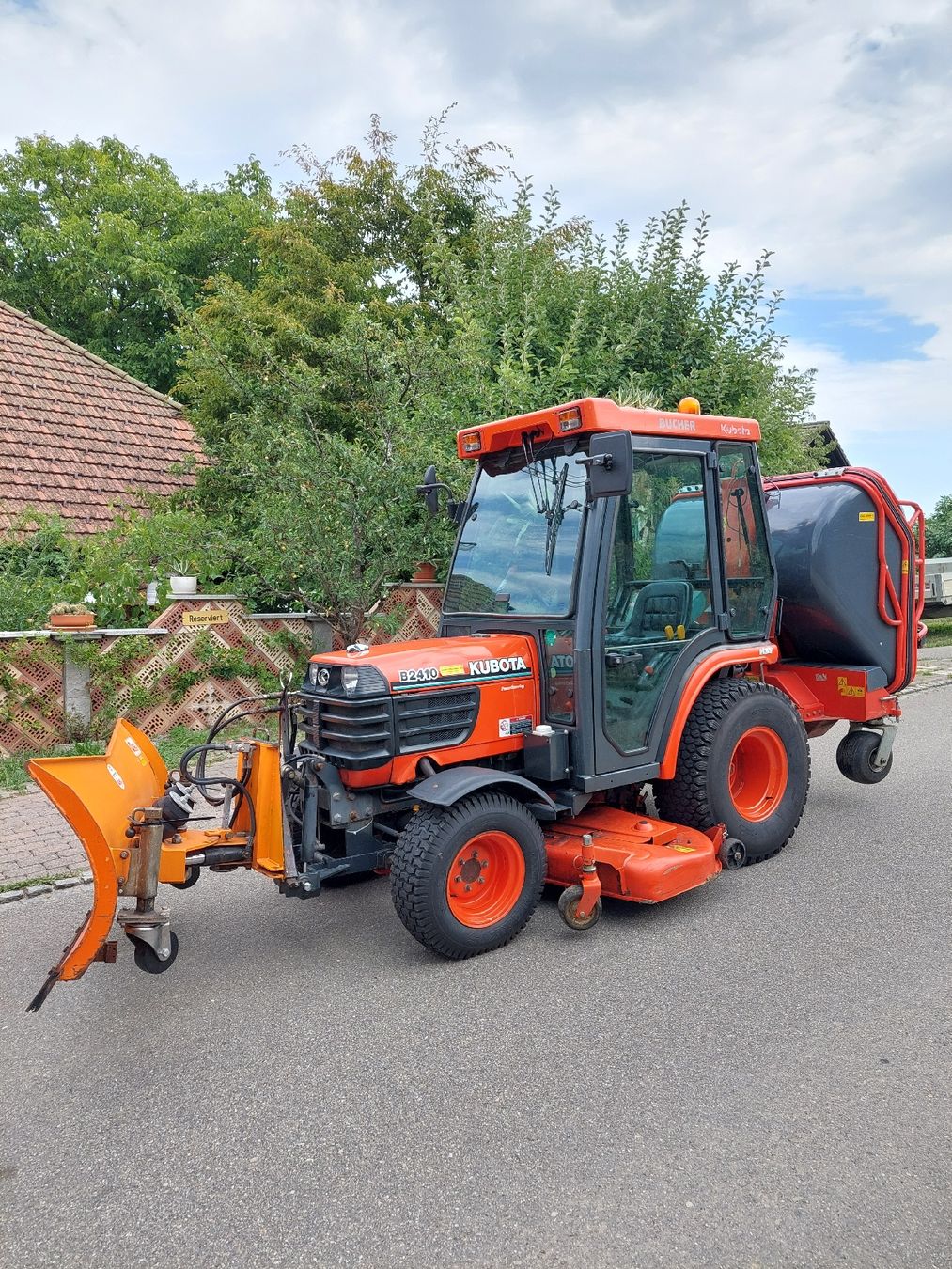 Kubota Trattori: Traktor Kubota B 2410 – Usato da Kestenholz venduto da Arion4703