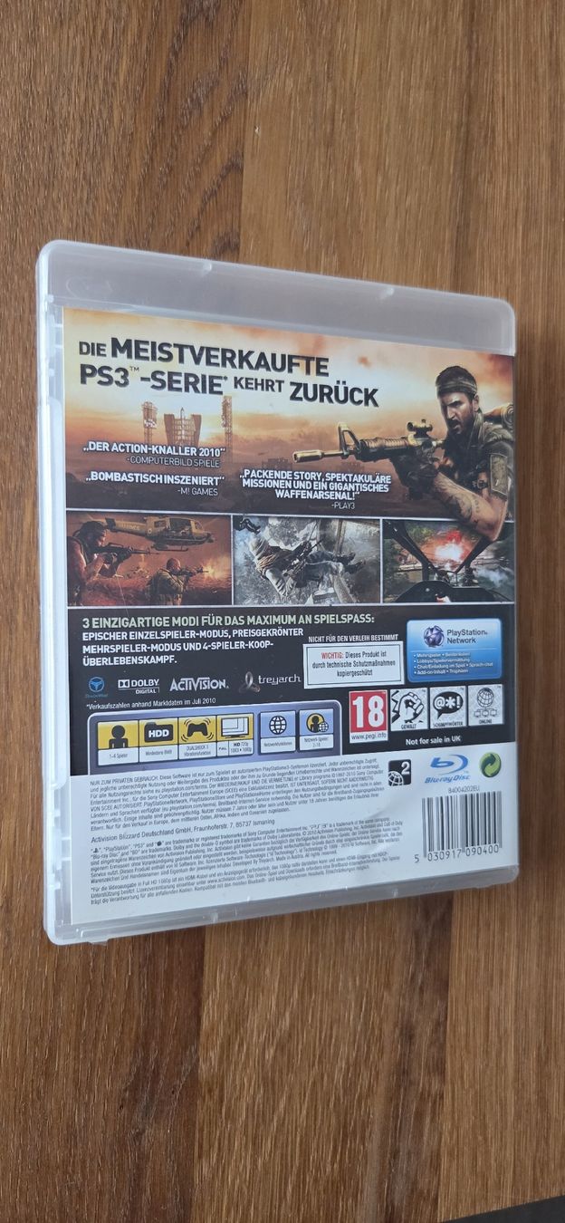 Sony Spiele: Call of Duty Black Ops PS3  – Gebraucht aus Gossau SG von avn_qw6r 1