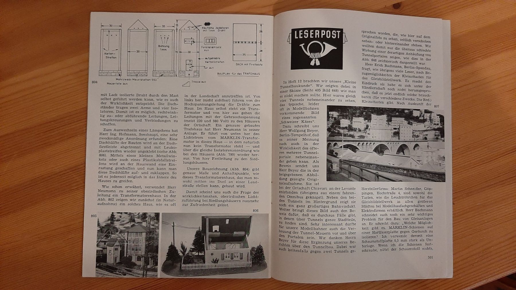 Faller Modelleisenbahnen: 3 FALLER - Magazine von 1959 – Gebraucht aus Wiesendangen von pau_56xn 8