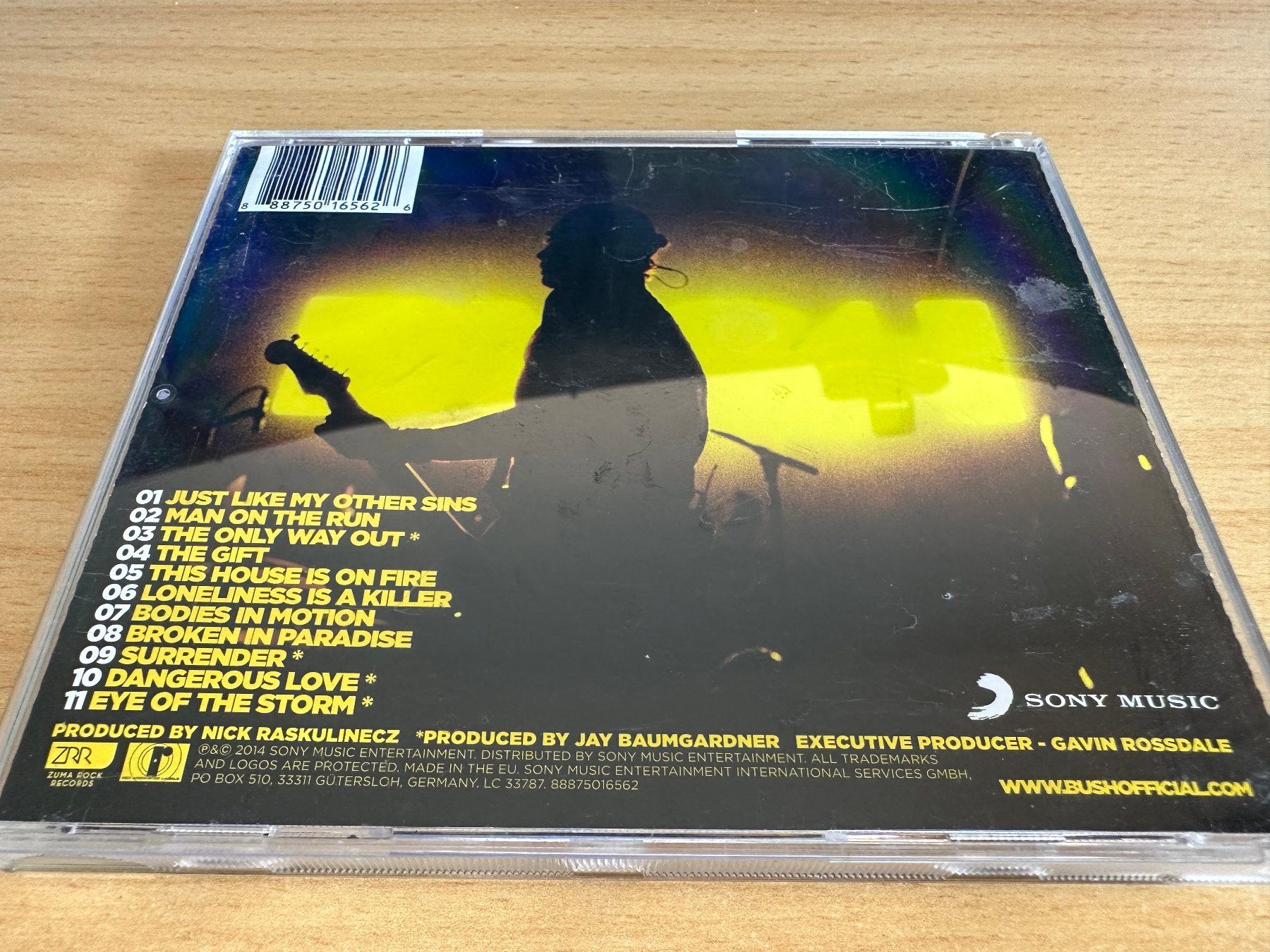 CD: Bush – Man On The Run – Usato da Rikon im Tösstal venduto da Alpenmutz 1