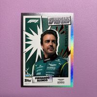 Fernando Alonso GU 7 - 2026 Topps F1 Turbo Attax