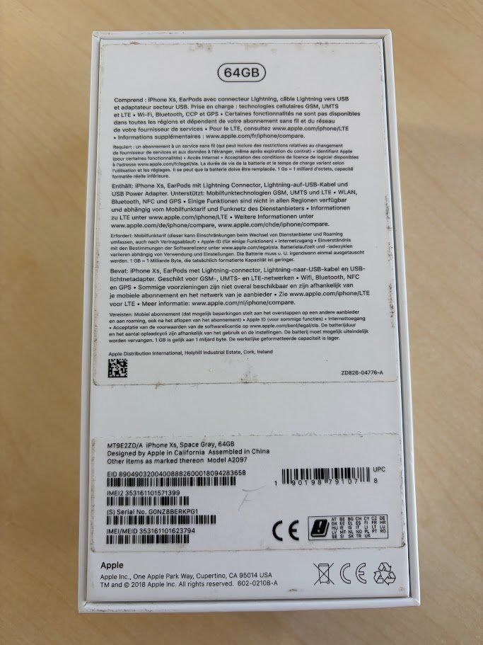 Apple Portables: iPhone XS mit 64GB – Défectueux à Buchs ZH par Mymarket 4