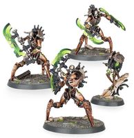 6x Necron Skorpekh Destroyers 2x Plasmacytes Warhammer 40.00