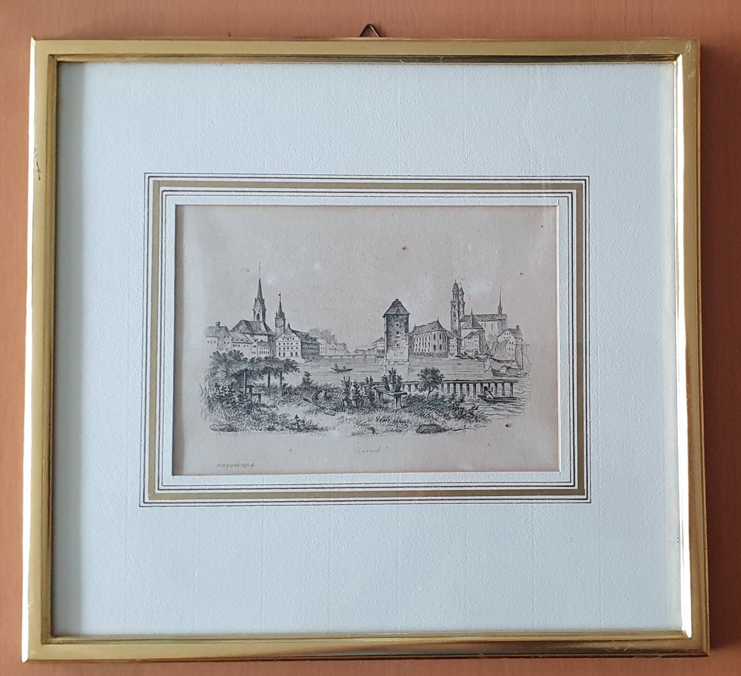 Stiche: Bild - Stich von Zürich – Gebraucht aus Kreuzlingen von Rschweiz1