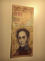 Venezuela 100 Bolivares 2012