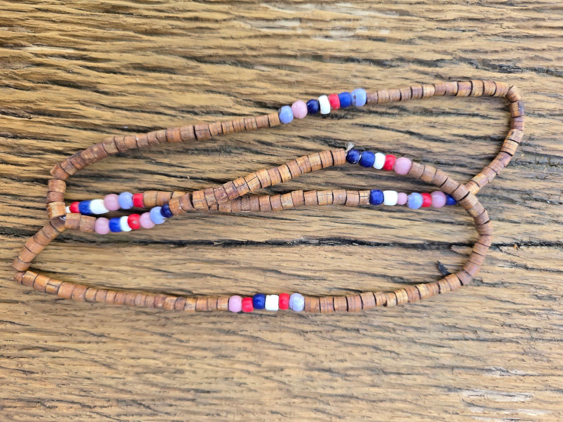 Colliers: Schmuck: Collier kleine Glasperlen – D'occasion à Romanshorn par Rachacha