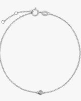 Damen-Armband 750er Weißgold 1 Diamant