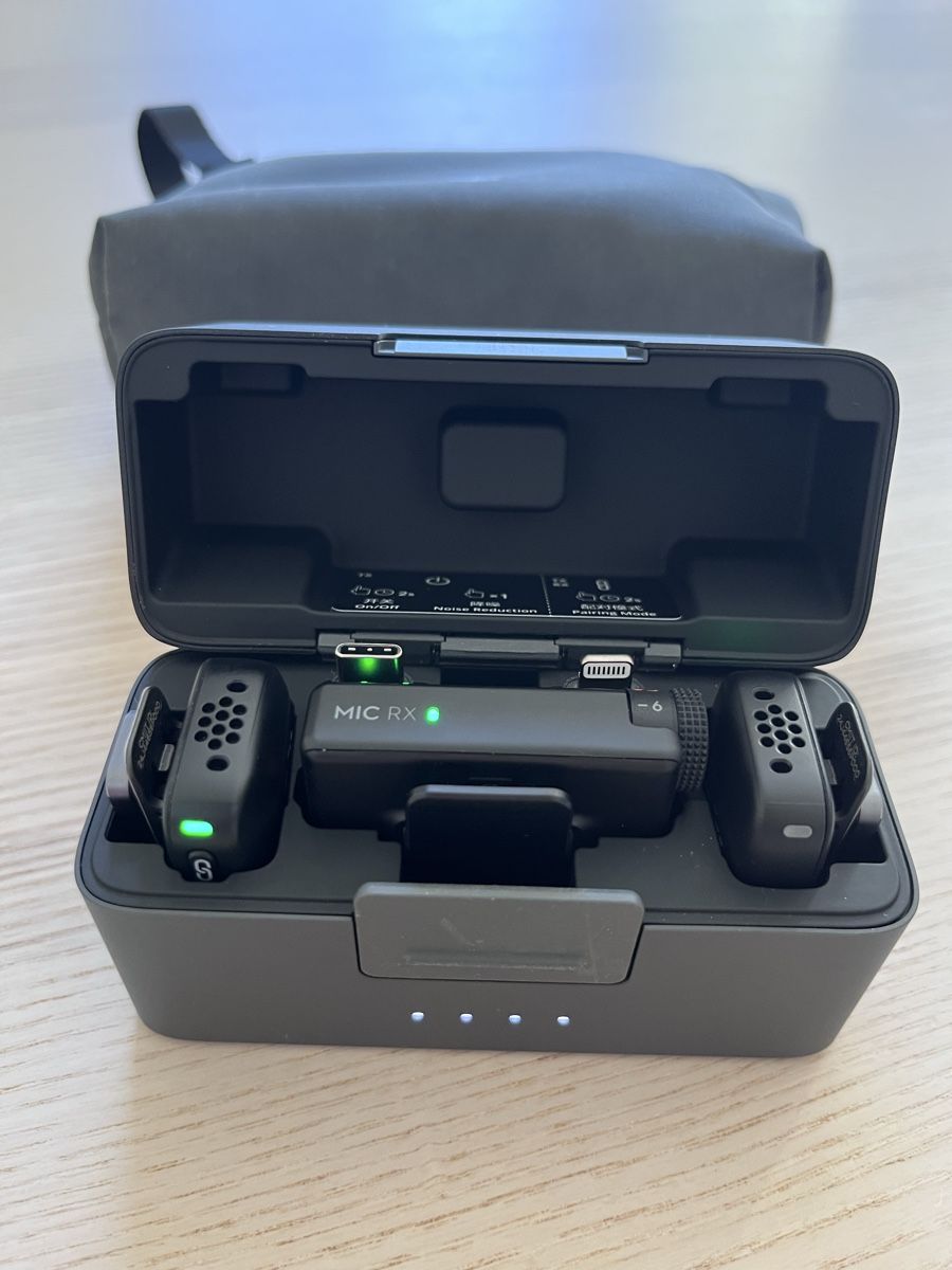 DJI Microfoni: Dji mic mini (2 TX + 1 RX + charging case) – Nuovo (secondo la descrizione) da Vals venduto da Zsofi.i 1