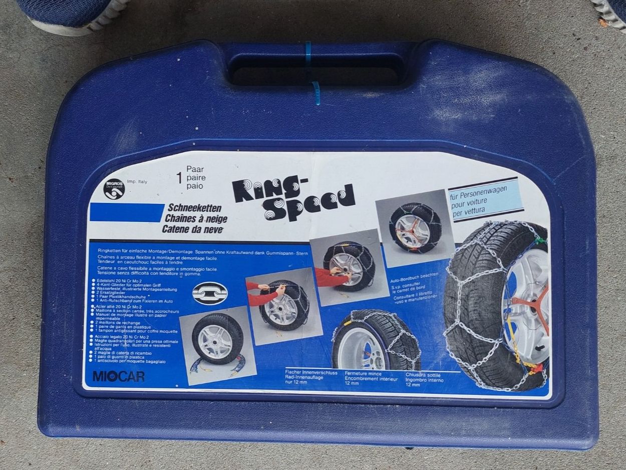 Chaînes à neige: Schneeketten Ring Speed – Neuf avec emballage d'origine à Bennwil par mmu_5c52