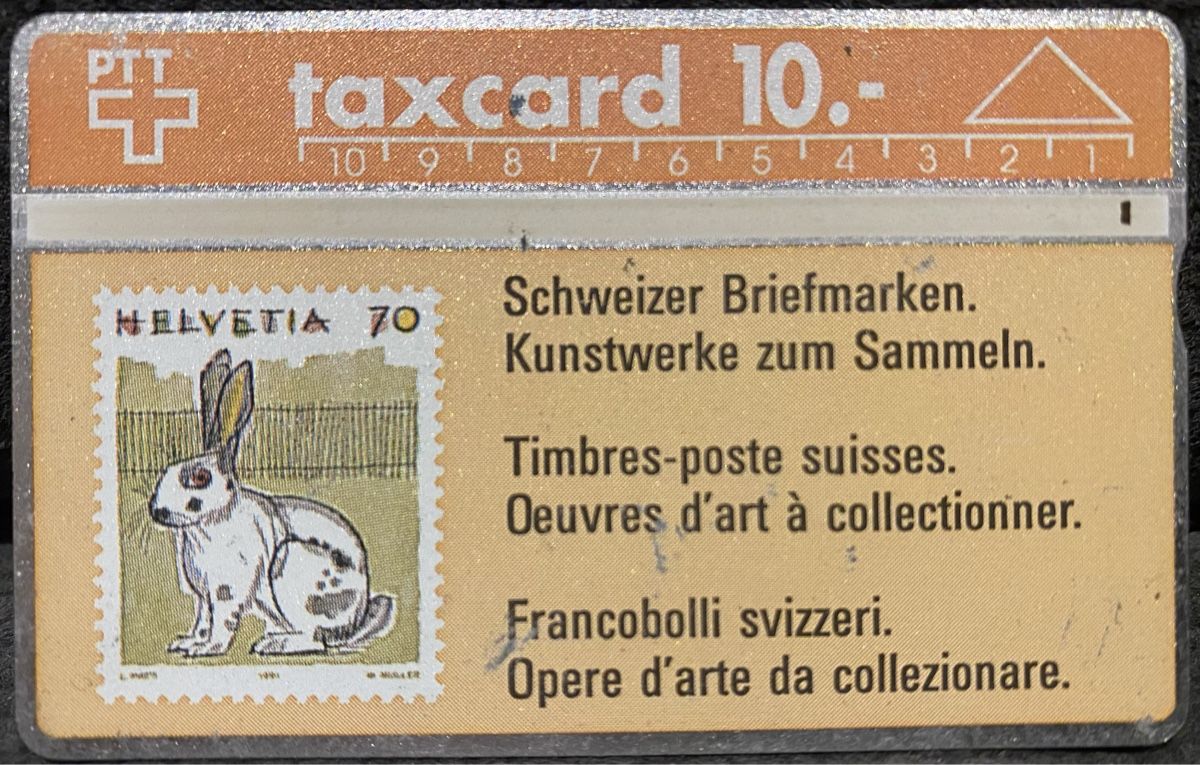 Schede telefoniche: Taxcard – Usato da Lausanne venduto da babacard10