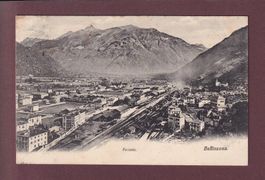 BELLINZONA - Stazione - 1912