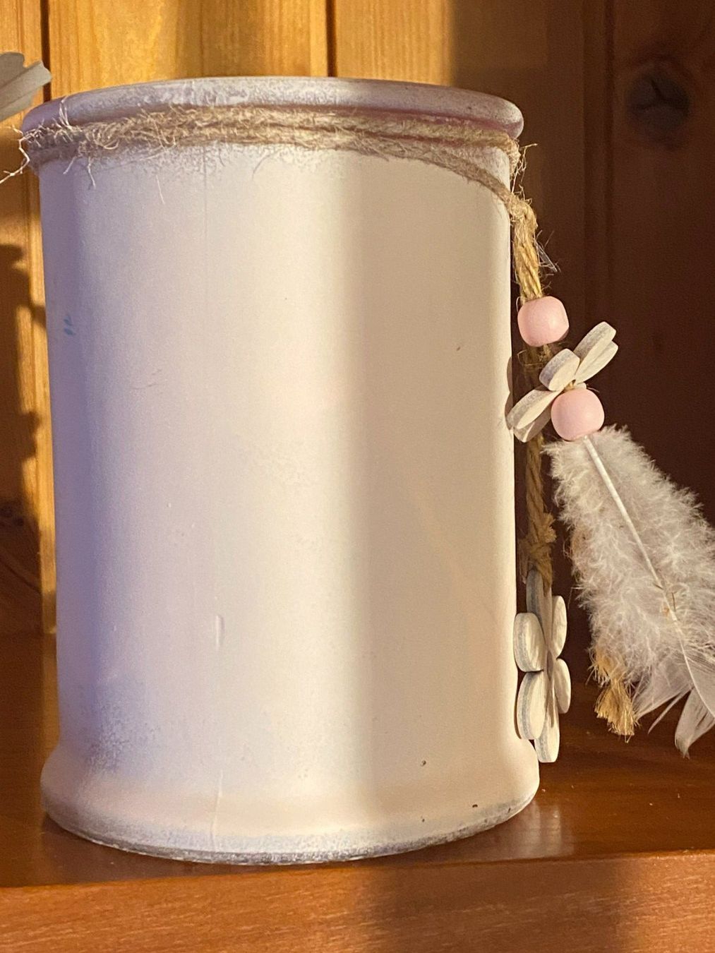 Portacandele: Windlicht -Glas,Shabby Chic-Rosa.2er-Set – Nuovo (secondo la descrizione) da Meienried venduto da ManuelaBoutique 8