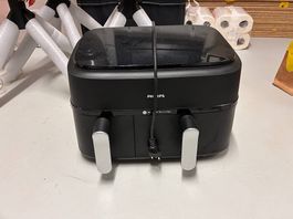 Heissluftfritteuse Philips Twin 9200 Serie neuwertig
