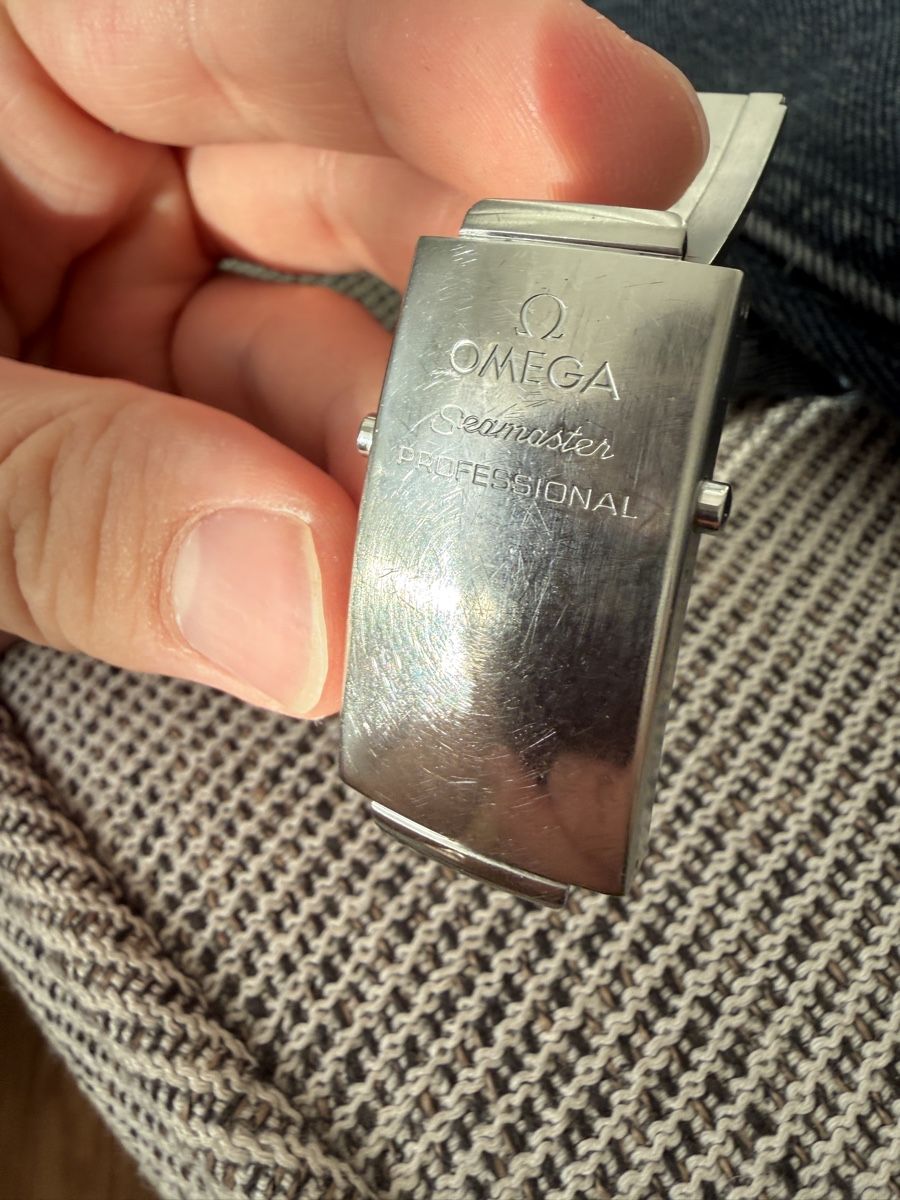 Omega Bracciali & Braccialetti: Omega Seamaster Professional Faltschliesse – Usato da Rain venduto da bbone-b 4