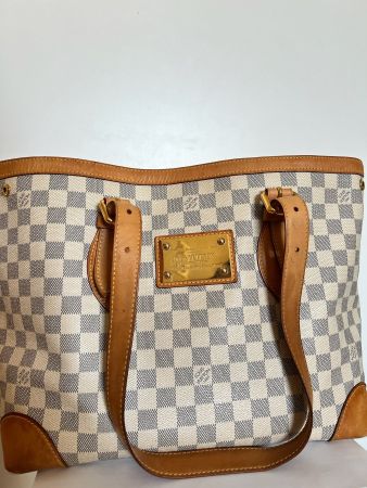 Louis Vuitton Hampstead – Damier Azur – Schultertasche