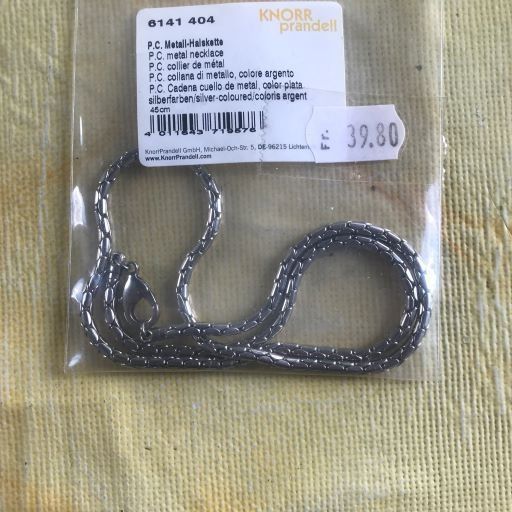 Catenine: P.C.METALL-HALSKETTE 45CM NEU – Nuovo e nell'imballaggio originale da Ostermundigen venduto da Wyatt-Earp 5