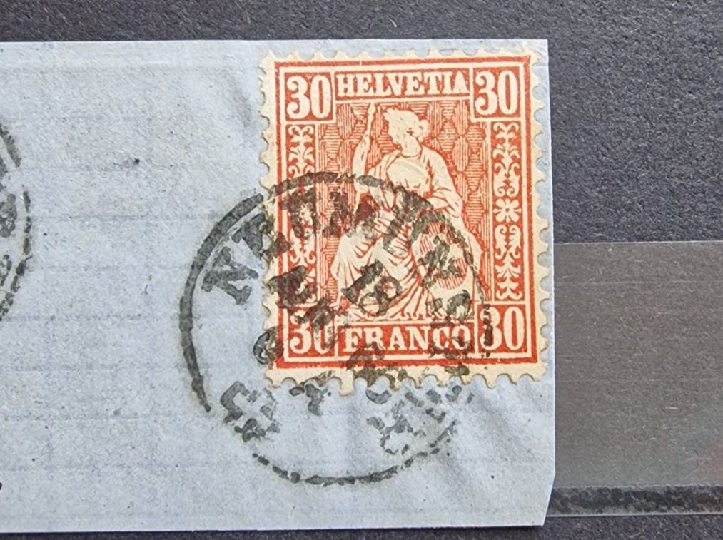 Tutti i francobolli: Luxus Briefteil mit Stempel "Neumünster & PD" – Usato da Chur venduto da Rayont2 1
