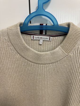 Tommy Hilfiger Strickpullover, Beige, Gr. XS