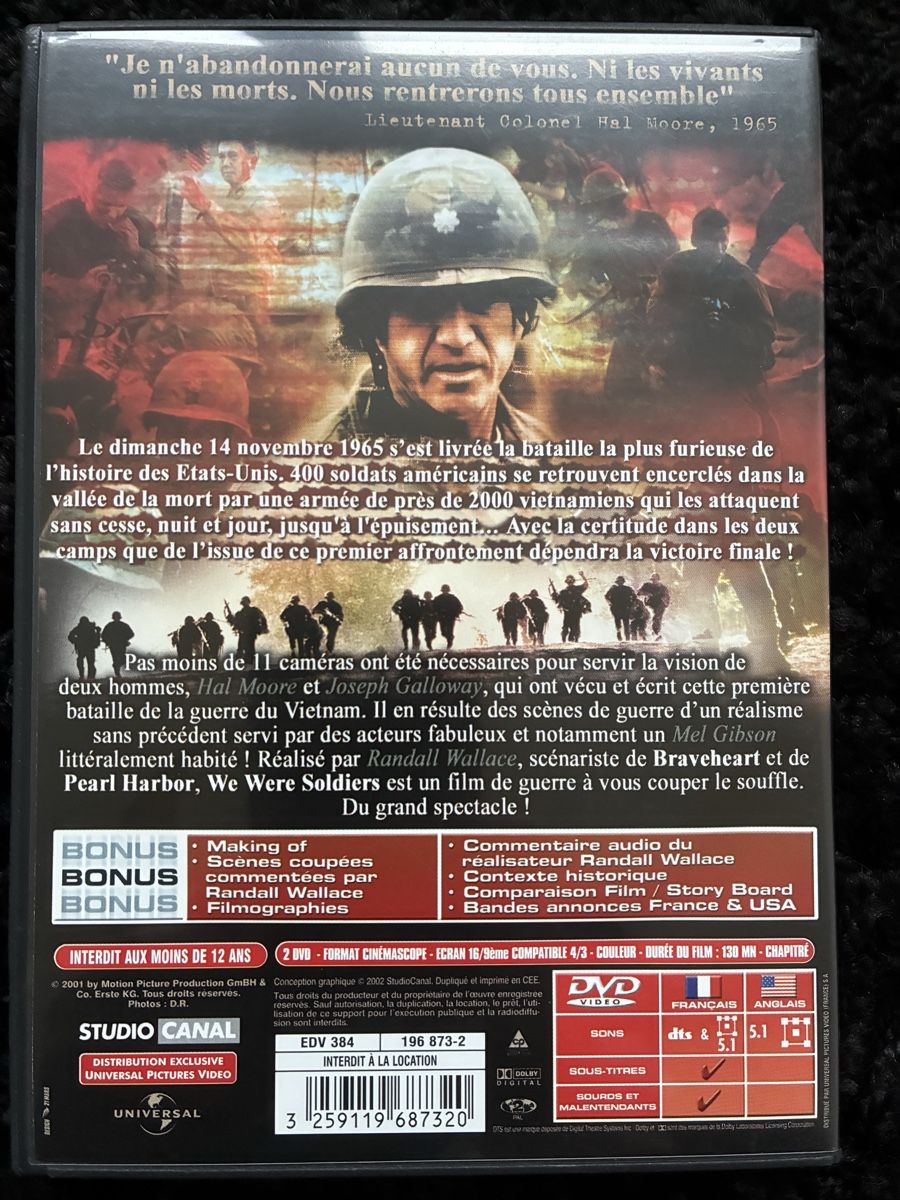 Tutti i DVDs: DVD We Were Soldiers – Usato da Neyruz FR venduto da Shcc17 1