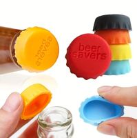 Silikon Kronkorken Verschluss – 6er Set bunt