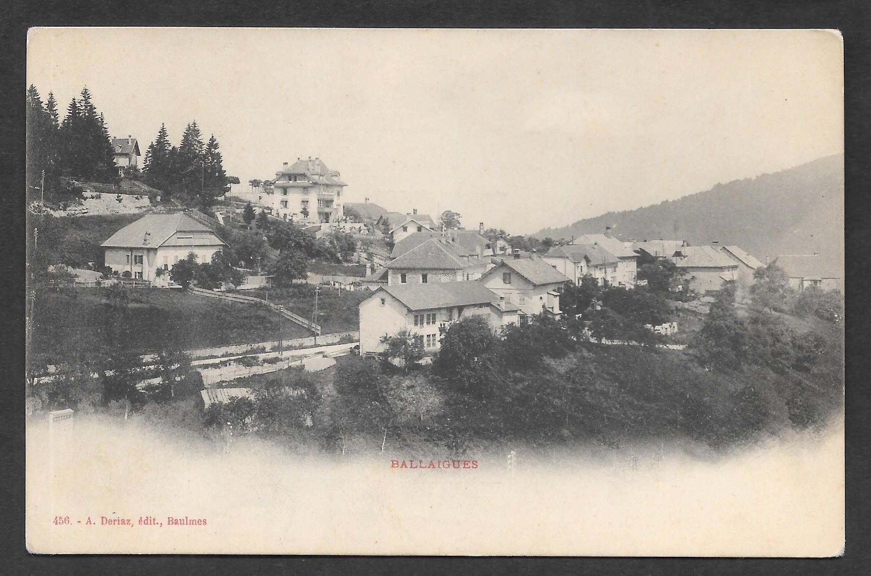 Cartoline postali: Ballaigues Detailansicht – Usato da Olten venduto da clotaldi