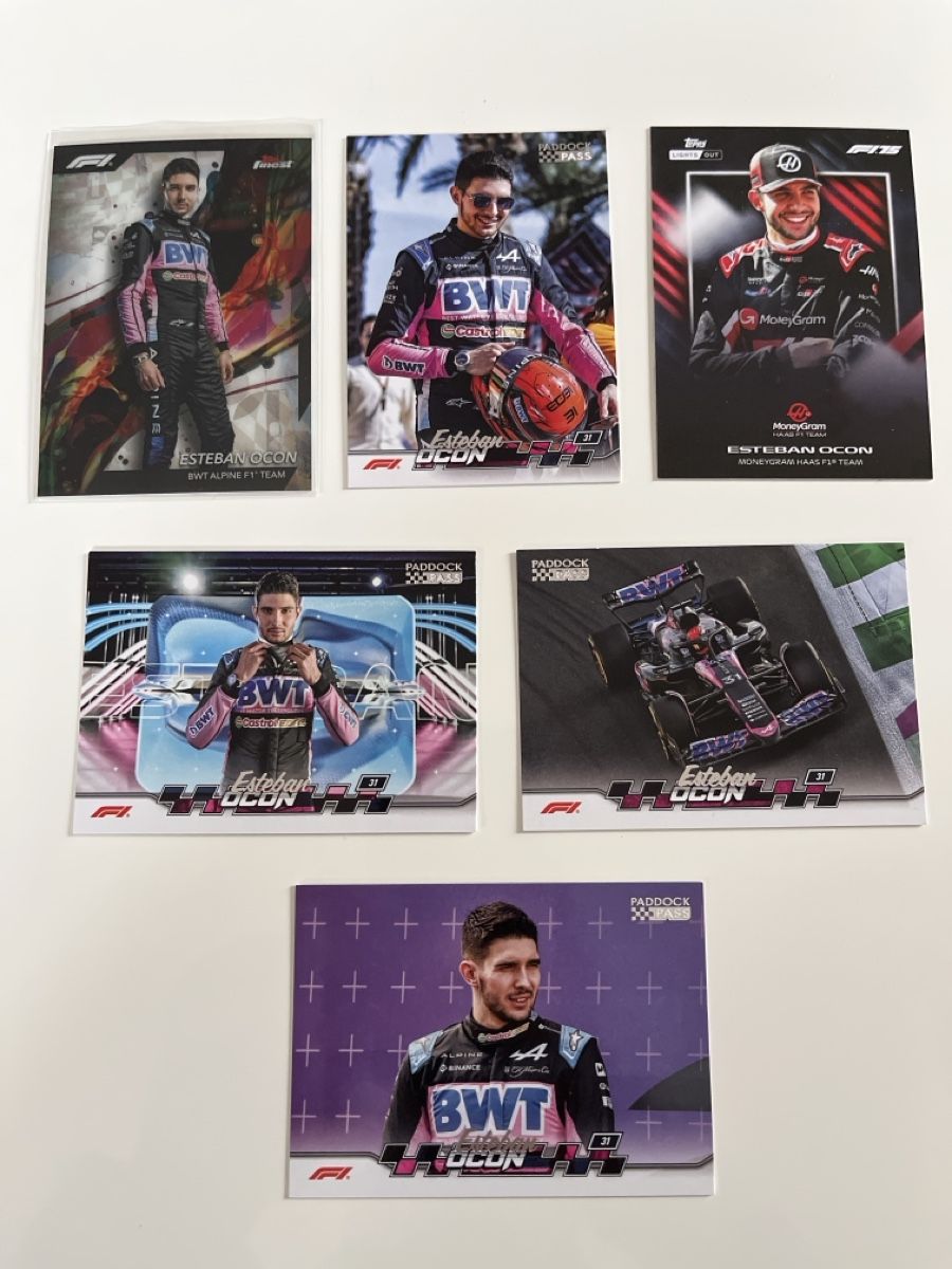 Topps Carte collezionabili: Topps Formula 1 Esteban Ocon Lot – Nuovo (secondo la descrizione) da Thun venduto da sci_lz9x