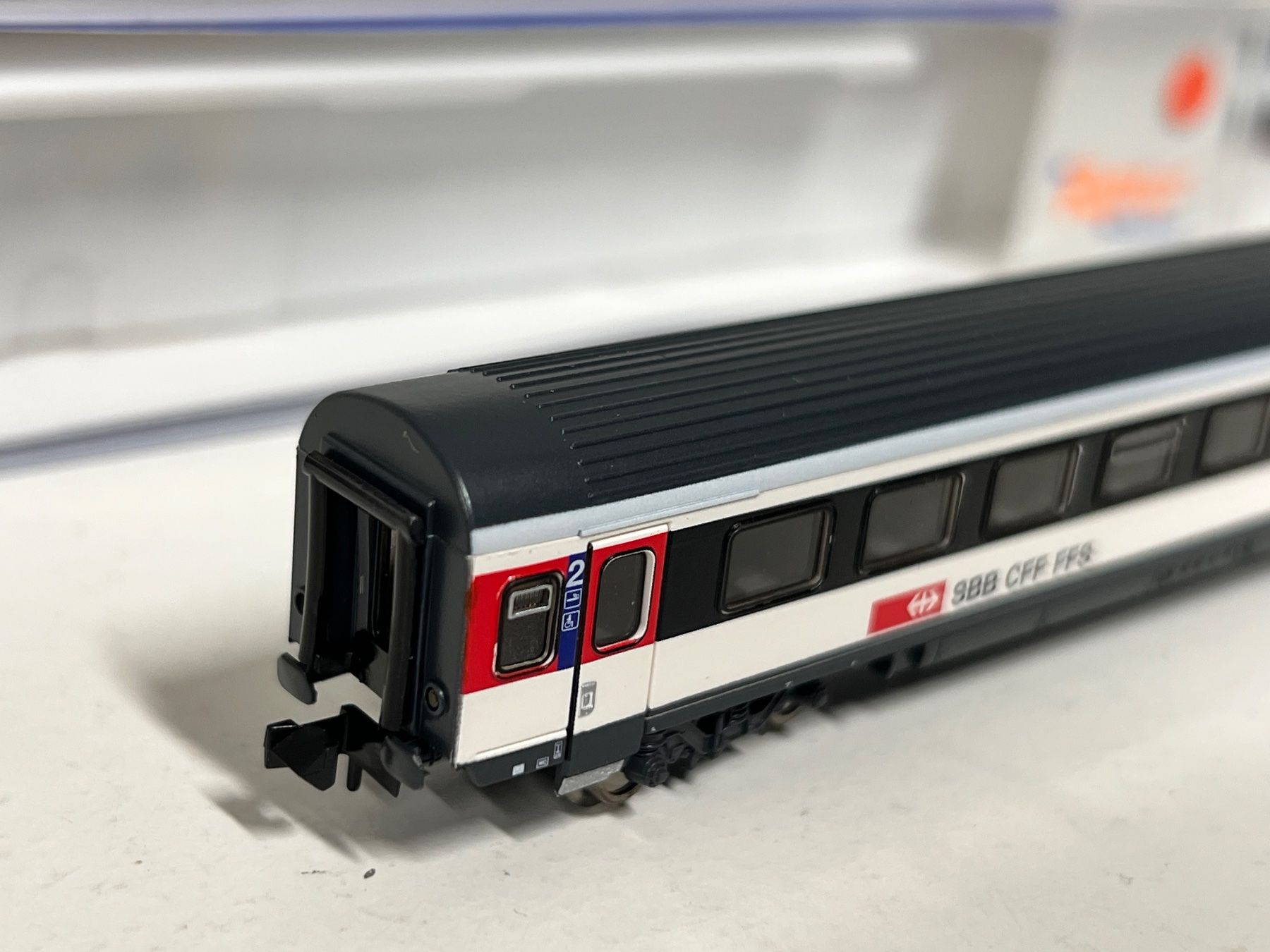 Roco Modellini di ferrovie: Spur N Roco SBB 110-9   2.Klasse – Usato da Geroldswil venduto da TopTrain54 2
