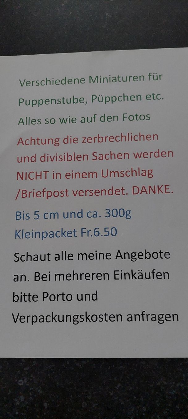 Puppen: Puppenkleidchen  – Neu (gemäss Beschreibung) aus Muri AG von nindo1 7