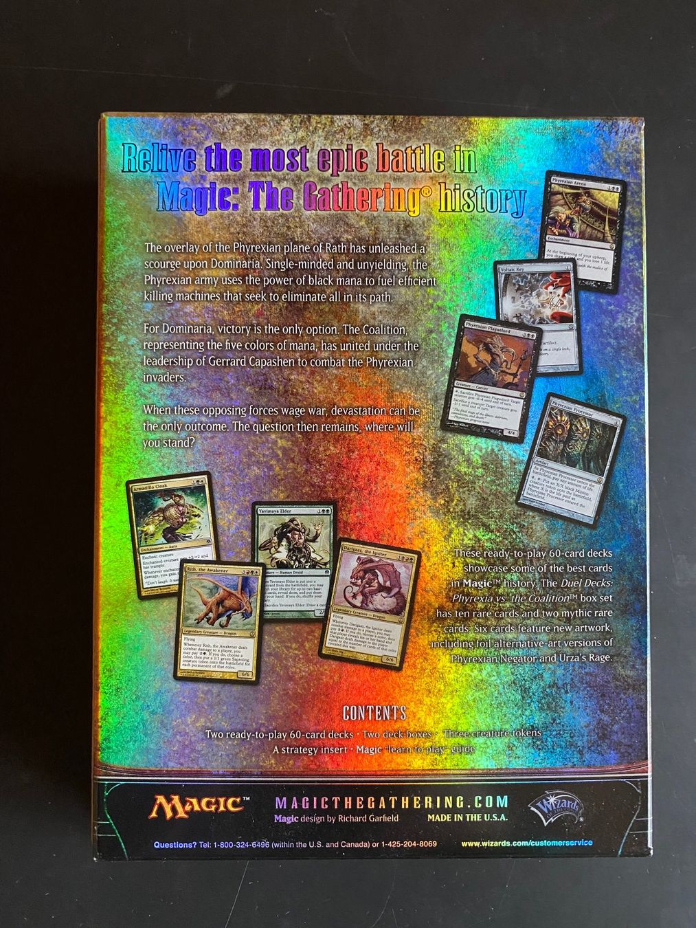 Magic The Gathering Carte collezionabili: Magic: The Gathering Duel Decks: Phyrexia vs. The Coalition – Usato da Engelberg venduto da Delraich 1