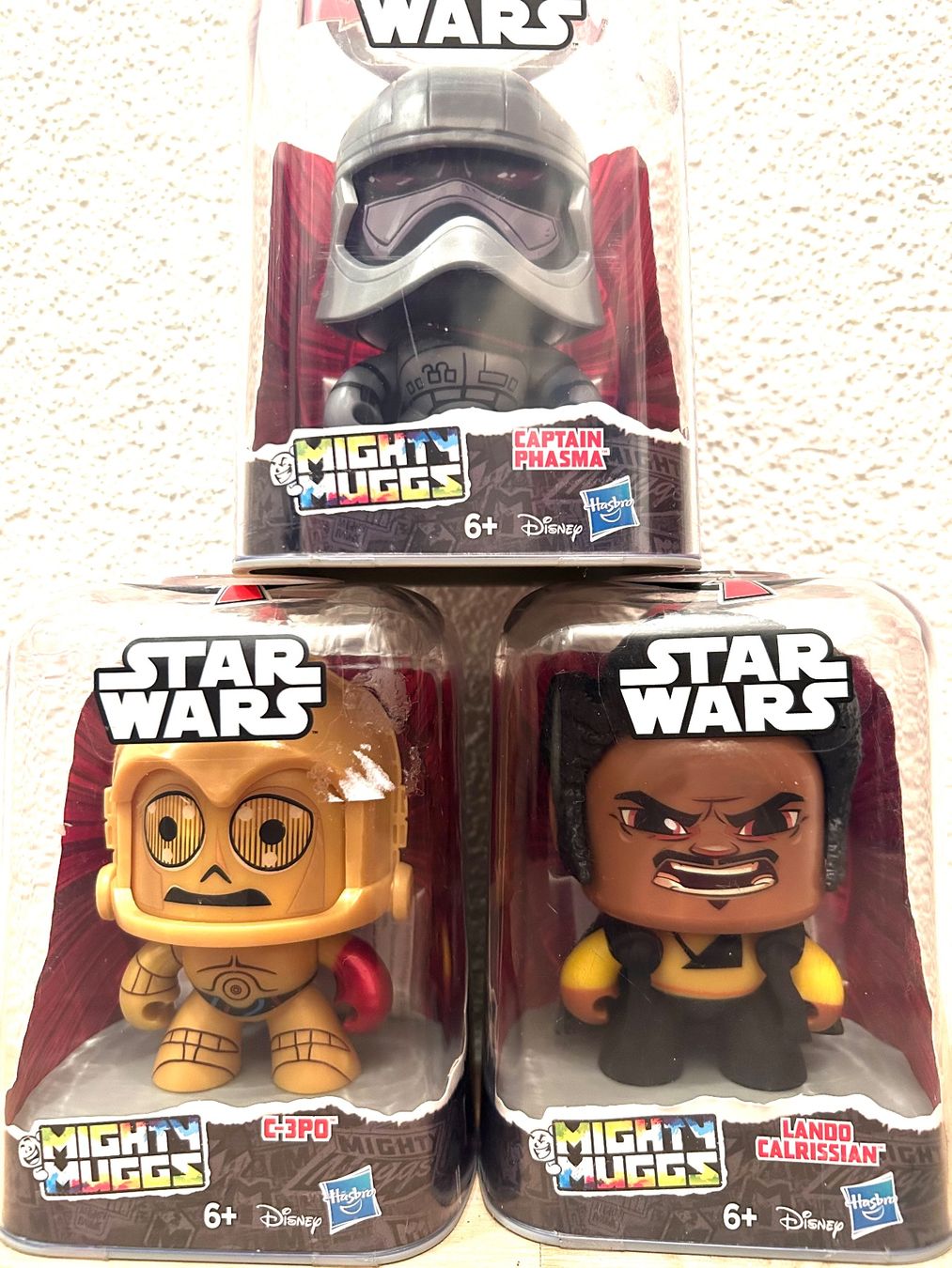 Star Wars Figuren: 3 Star Wars Mighty Muggs  - Neu, originalverpackt – Neu und originalverpackt aus Suhr von Punchinella
