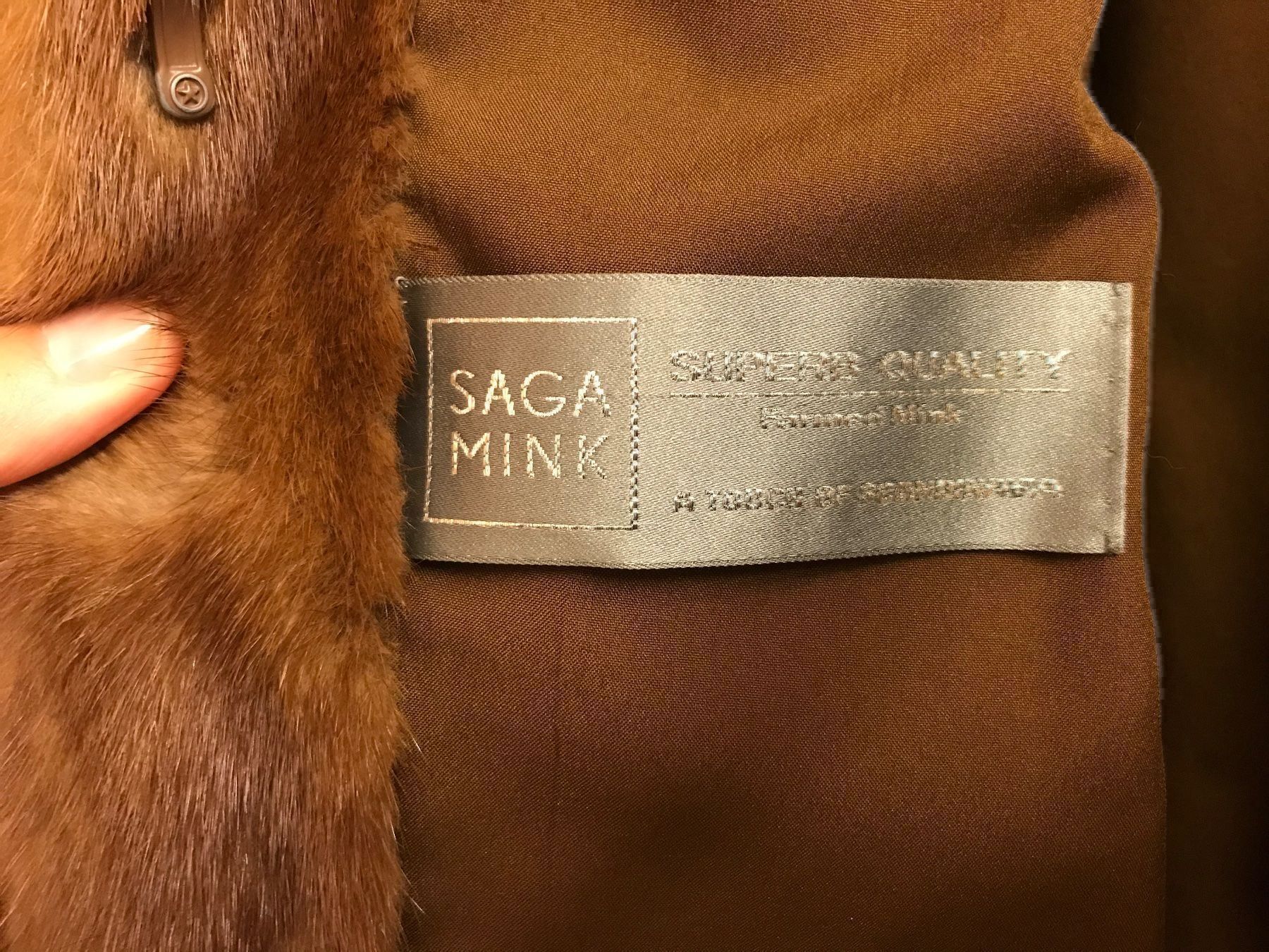 Cappotti: Echter Nerzmantel Gr. 38 – Usato da Mauren venduto da SB1606 1