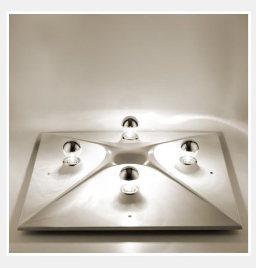 Lampadari & plafoniere: Designklassiker original Space Age Decken-Wandleuchte – Usato da Zürich venduto da Unique2400 3