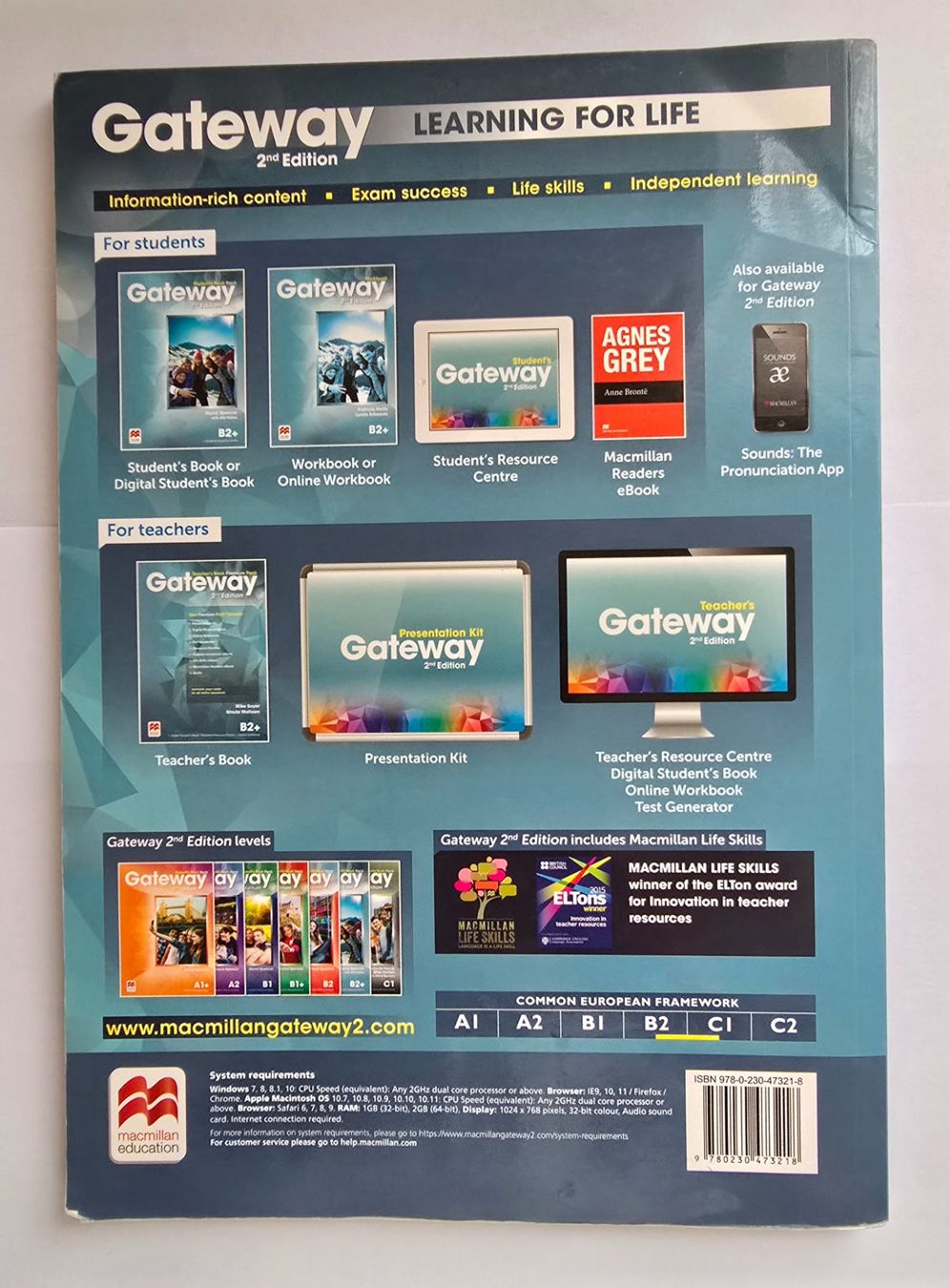 Libri: Gateway 2nd Edition B2+ Student's Book Pack – Usato da Zürich venduto da pfo_tjp8 1