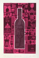 Artwine 56, Jürg Widmer, Siebdruck