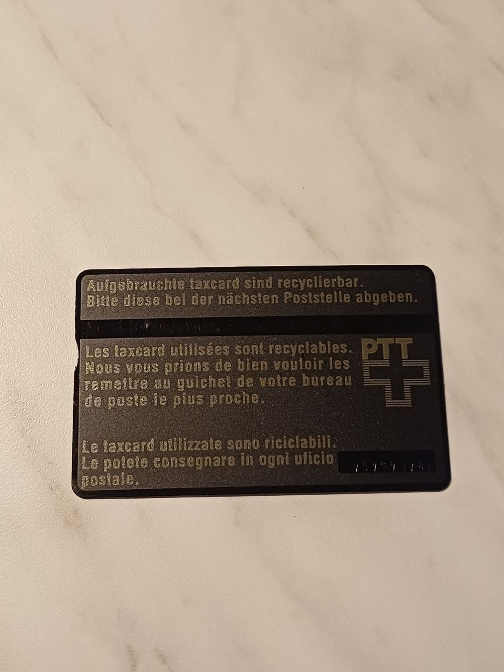 Swisscom Cartes de téléphone: Taxcard  – D'occasion à Domat-ems par Gr8wood 1