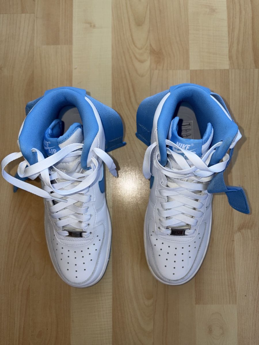 Nike Scarpe da uomo: Nike Air Force 1 High 'White University Blue' Sneaker – Nuovo (secondo la descrizione) da Uster venduto da nor_t7h6 3