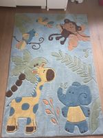 Tierischer Kinderteppich, Dschungel Motiv, Guter Zustand