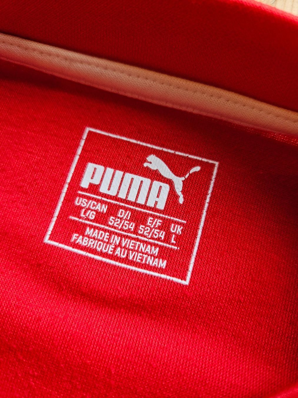 Puma Canottiere & Pantaloni: Trainingsoberteil Schweiz Puma Gr. L Fussball Pullover – Usato da Hägglingen venduto da United-Village-Trade 3