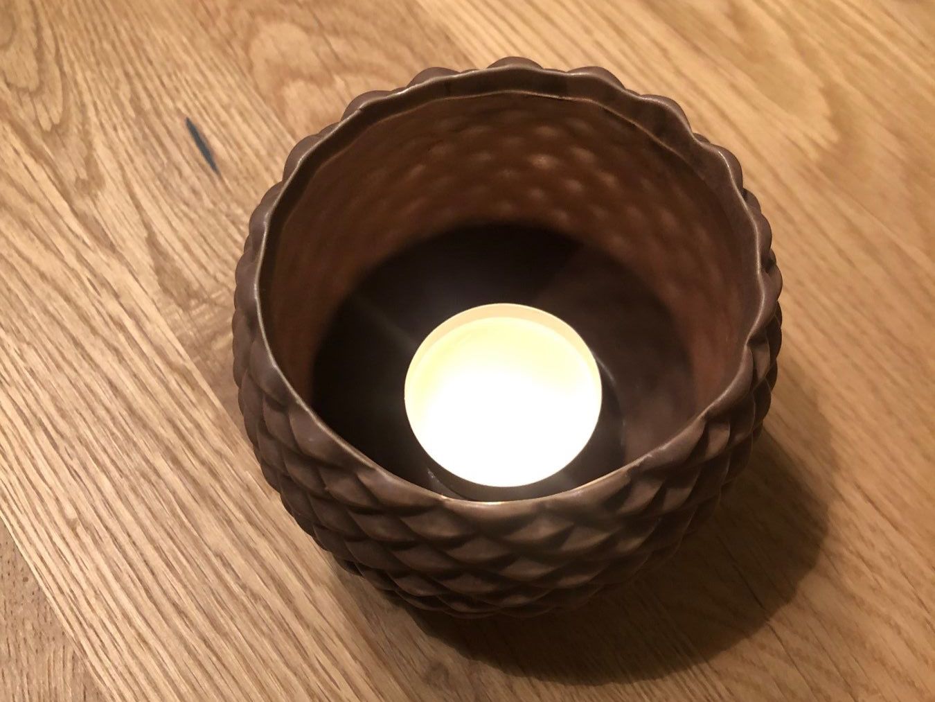 Tutte le decorazioni: Windlicht Tannenzapfen – Usato da Münchenstein venduto da Dibu11 1
