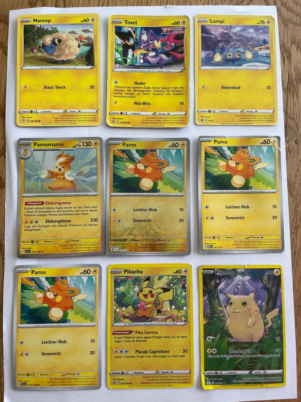 Jeux: Pokémon Kartensammlung mit 475 Karten – D'occasion à Kehrsatz par mar_9y9k 8