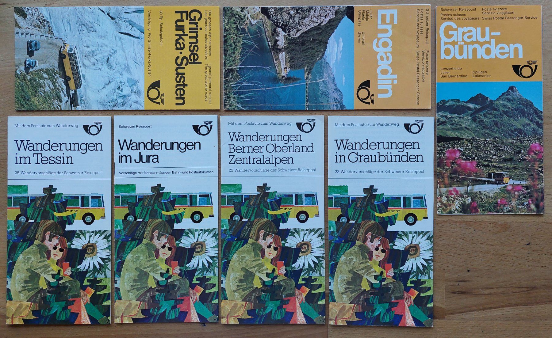 Dokumente: Sammlung Prospekte Postauto Schweiz – Gebraucht aus Obfelden von Foto_Bild_Kunst_Buch