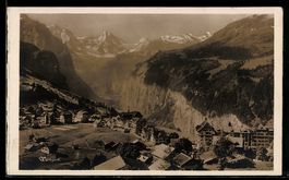 AK Wengen, Ort im Bergtal