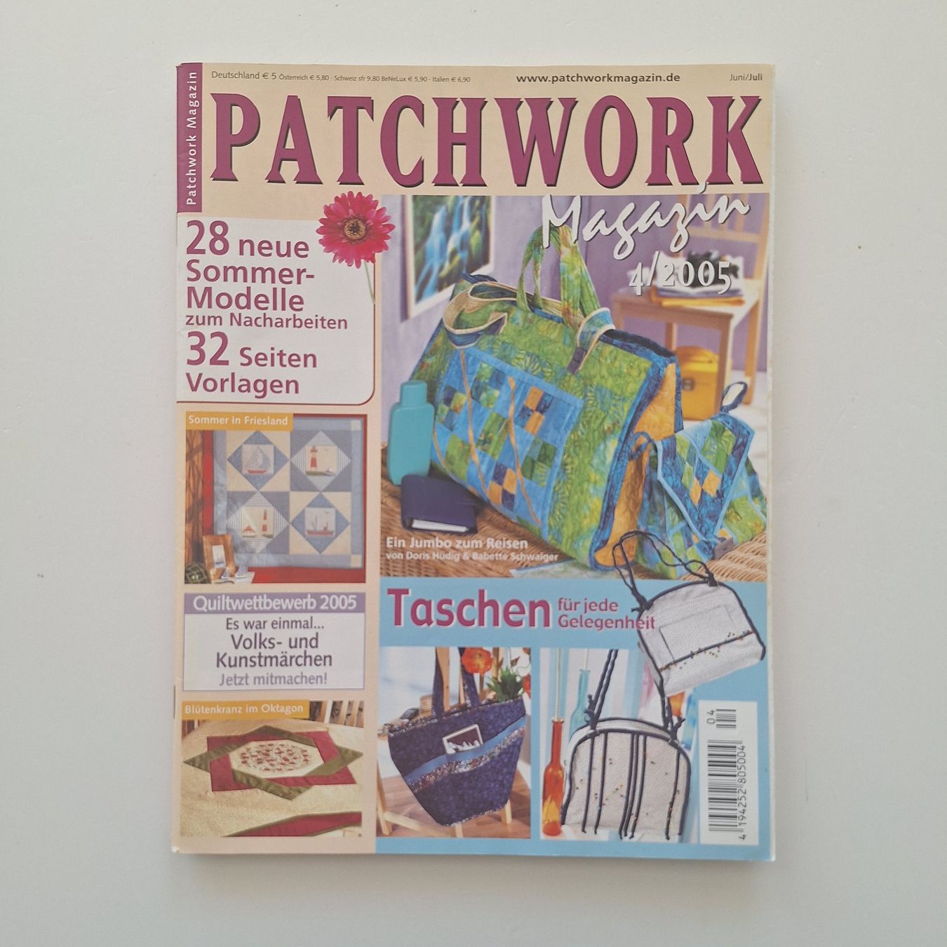 Revues & Magazines: Patchwork Magazin 4 / 2005 – D'occasion à Basel par Kunterbunt12