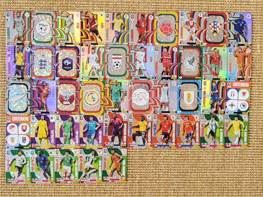 Panini Carte collezionabili: Panini Adrenalyn, WM 2026, 45 Stk – Usato da Elgg venduto da Bijoux06