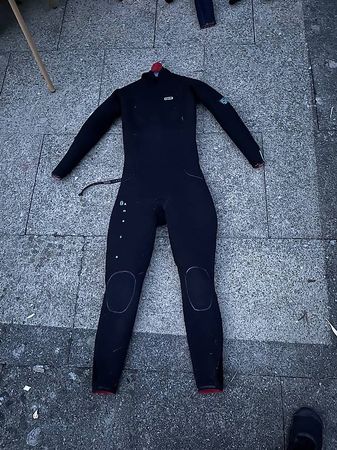 Wetsuit Frauen Ion Trinity 5/4mm, Grösse 38M