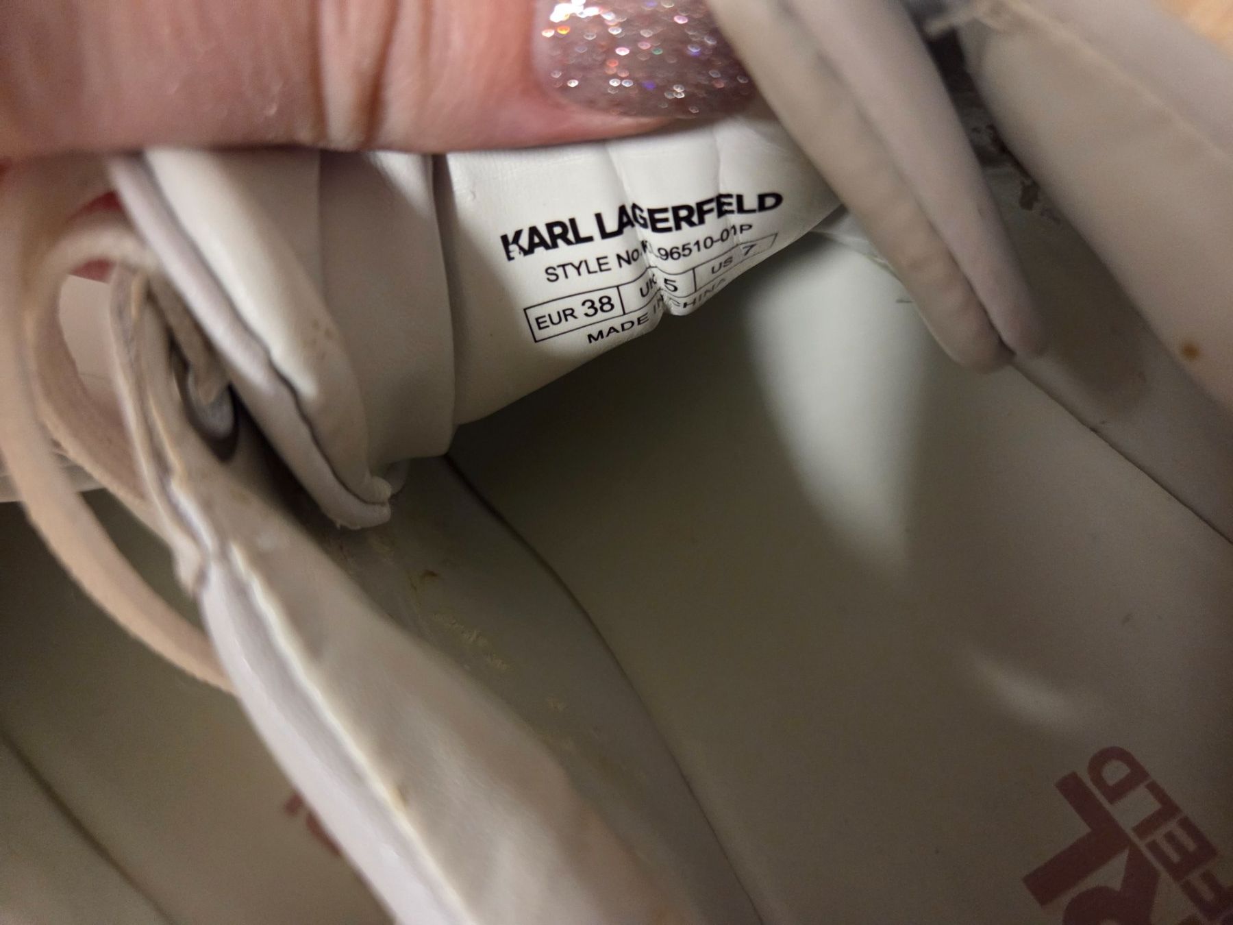 Karl Lagerfeld Scarpe da donna: Karl lagerfeld sneaker 38 – Usato da Neuhausen venduto da Nathi6913 6